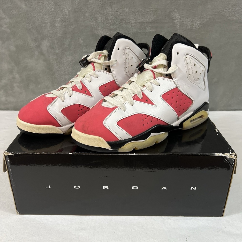 Jordan 6 "Coral Rose" 2010 Release Size 6.5Y 384665 161